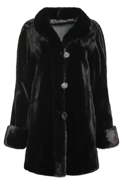 Clearance Reversible Sheared & Long Haired Mink Fur Jacket Women Mink|Fur Jackets