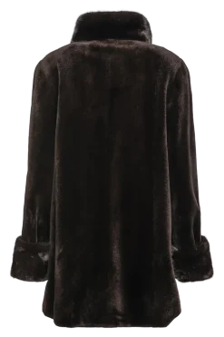 Clearance Reversible Sheared & Long Haired Mink Fur Jacket Women Mink|Fur Jackets
