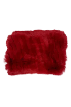 Hot Rex Rabbit Fur Funnel Women Scarves|Rex Rabbit