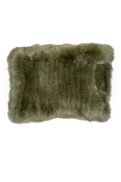 Hot Rex Rabbit Fur Funnel Women Scarves|Rex Rabbit