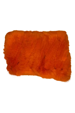 Hot Rex Rabbit Fur Funnel Women Scarves|Rex Rabbit