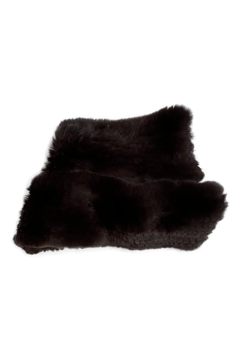 Rex Rabbit Infinity Fur Scarf Women Scarves|Rex Rabbit
