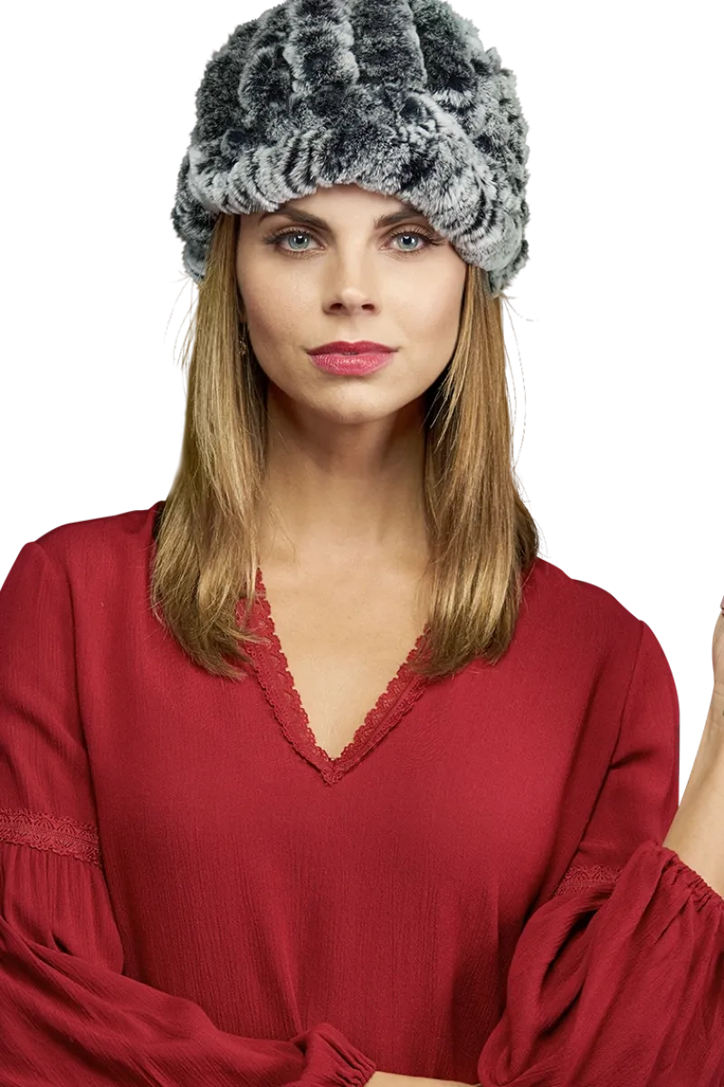 Outlet Rex Rabbit Knitted Fur Cap Women Hats|Rex Rabbit