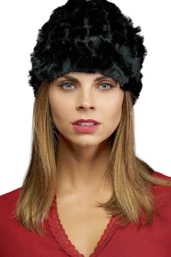 Outlet Rex Rabbit Knitted Fur Cap Women Hats|Rex Rabbit