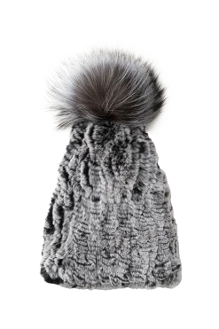 Sale Rex Rabbit Slouch Fur Hat Women Hats|Rex Rabbit
