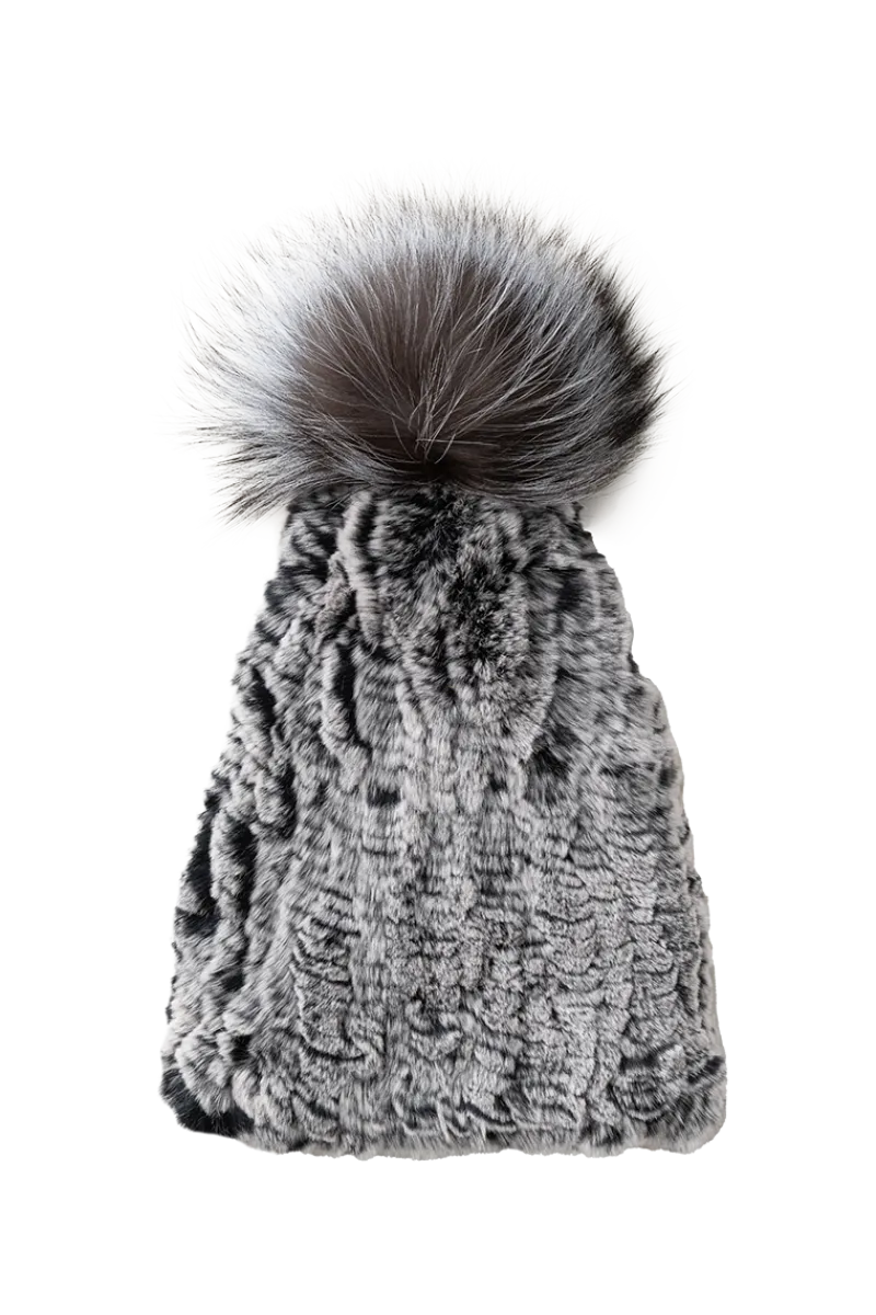 Sale Rex Rabbit Slouch Fur Hat Women Hats|Rex Rabbit