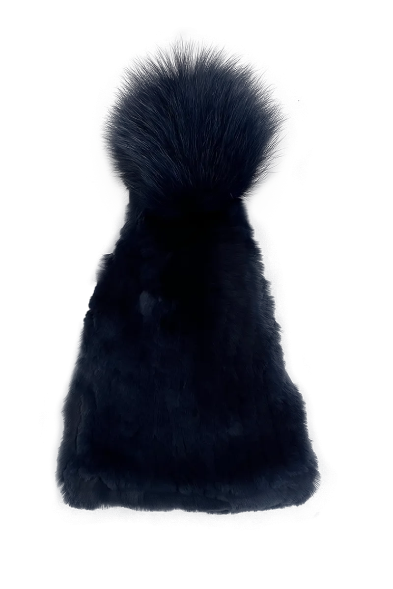 Sale Rex Rabbit Slouch Fur Hat Women Hats|Rex Rabbit