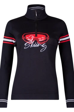 Online Saphira Half-Zip Wool Sweater Women Ski Layers