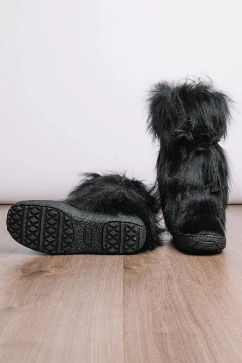 Clearance Sarah2 Goat Wool-Lined Fur Boots Women Après Ski|Boots & Handbags
