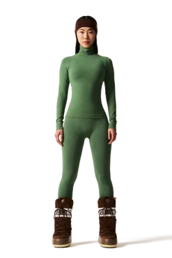 Hot Seamless Thermal Leggings Women Ski Layers