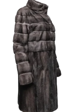 Discount Mink Fur Coat - Horizontal Top Women Mink|Fur Coats