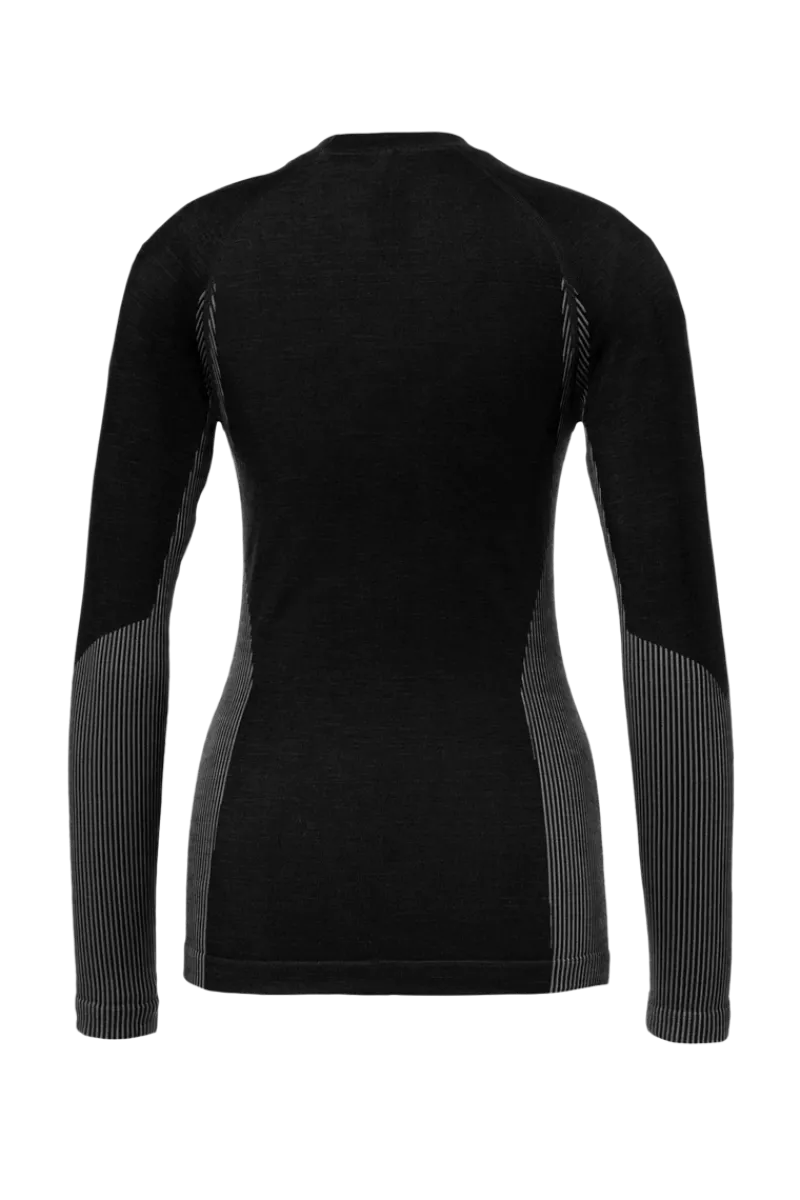 Outlet Slick Seamless Knit Base Layer Long Sleeve Women Ski Layers