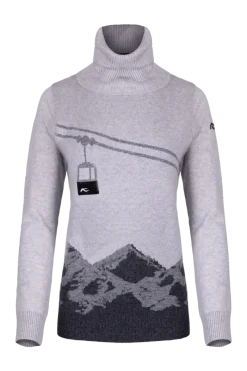 Snow Wool Sweater Women Ski Layers