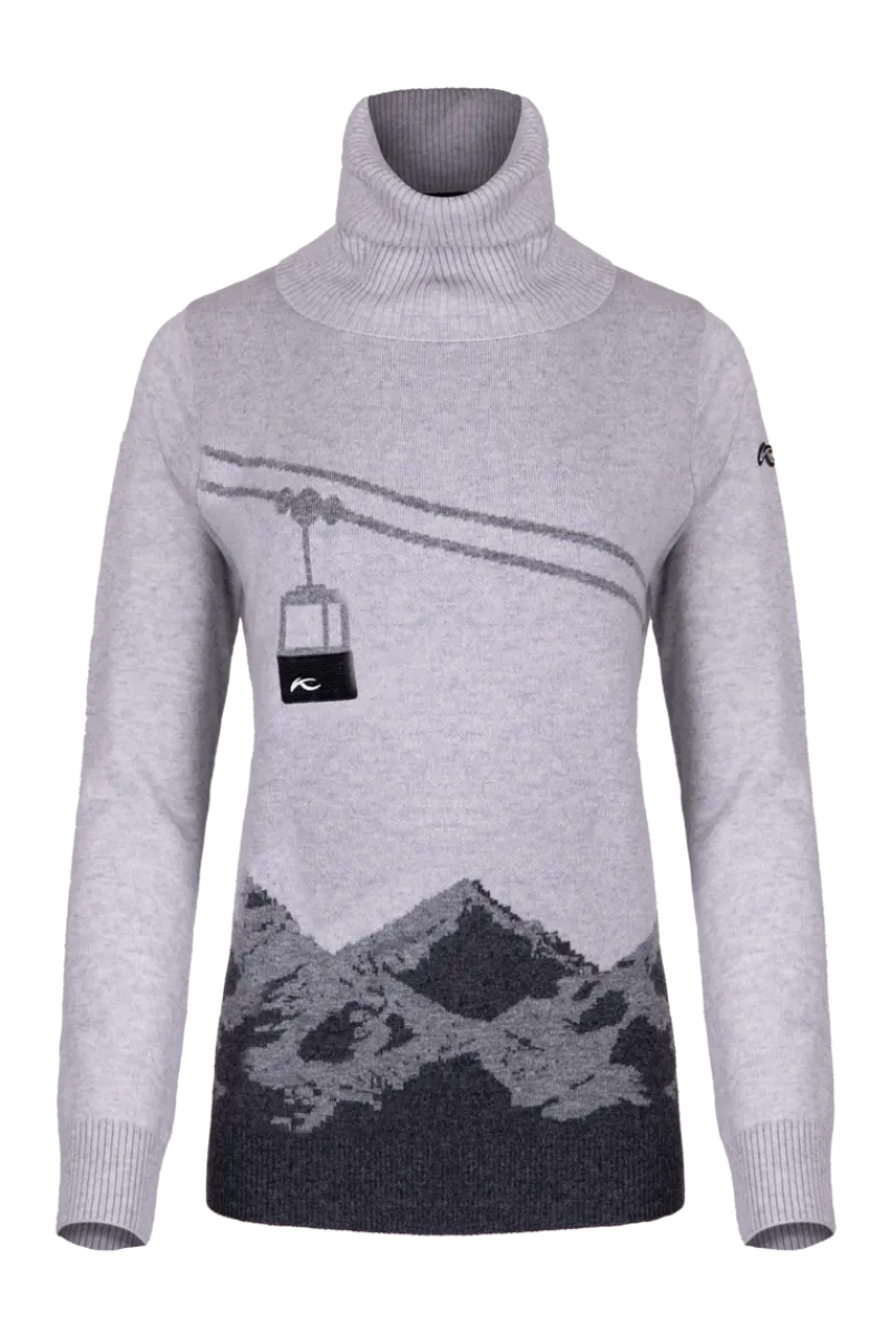 Snow Wool Sweater Women Ski Layers