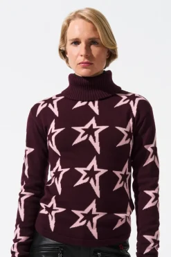 Clearance Star Dust Merino Wool Sweater Women Ski Layers