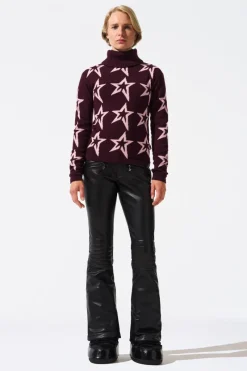 Clearance Star Dust Merino Wool Sweater Women Ski Layers
