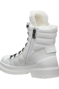Outlet St. Moritz Stitched Leather & Shearling Spike Boots Women Boots & Handbags