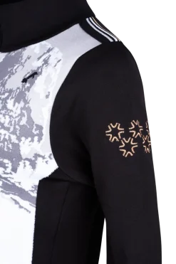 Online Teide No Wording Knitted Half Zip First Layer Sweater Women Ski Layers