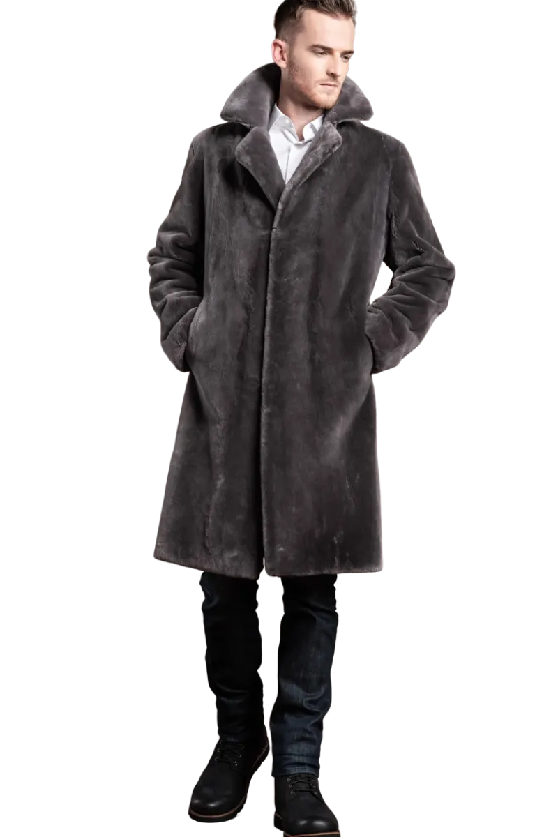 Discount The Hans Men's Sheared Mink Fur Coat Women Furs And Shearlings|Mink