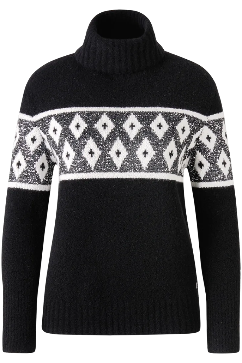 New Uda Sequin Wool Sweater Women Ski Layers