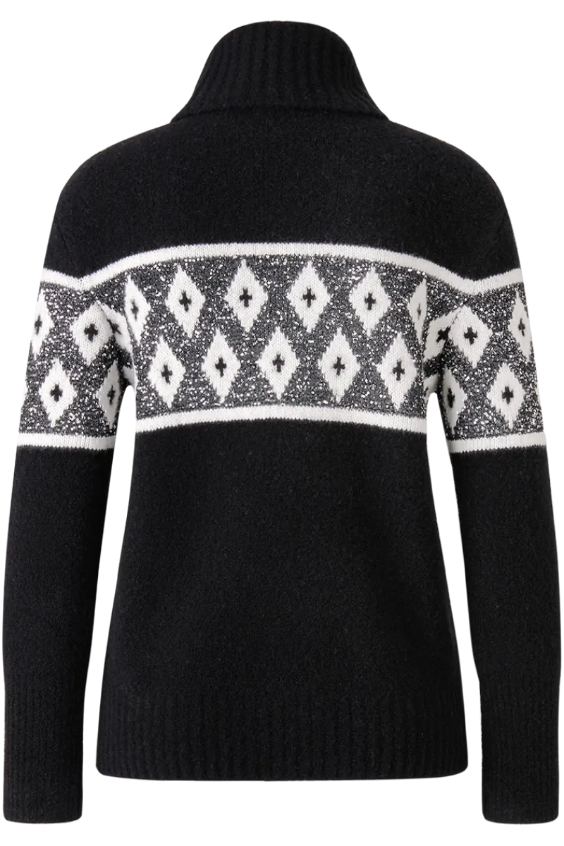 New Uda Sequin Wool Sweater Women Ski Layers