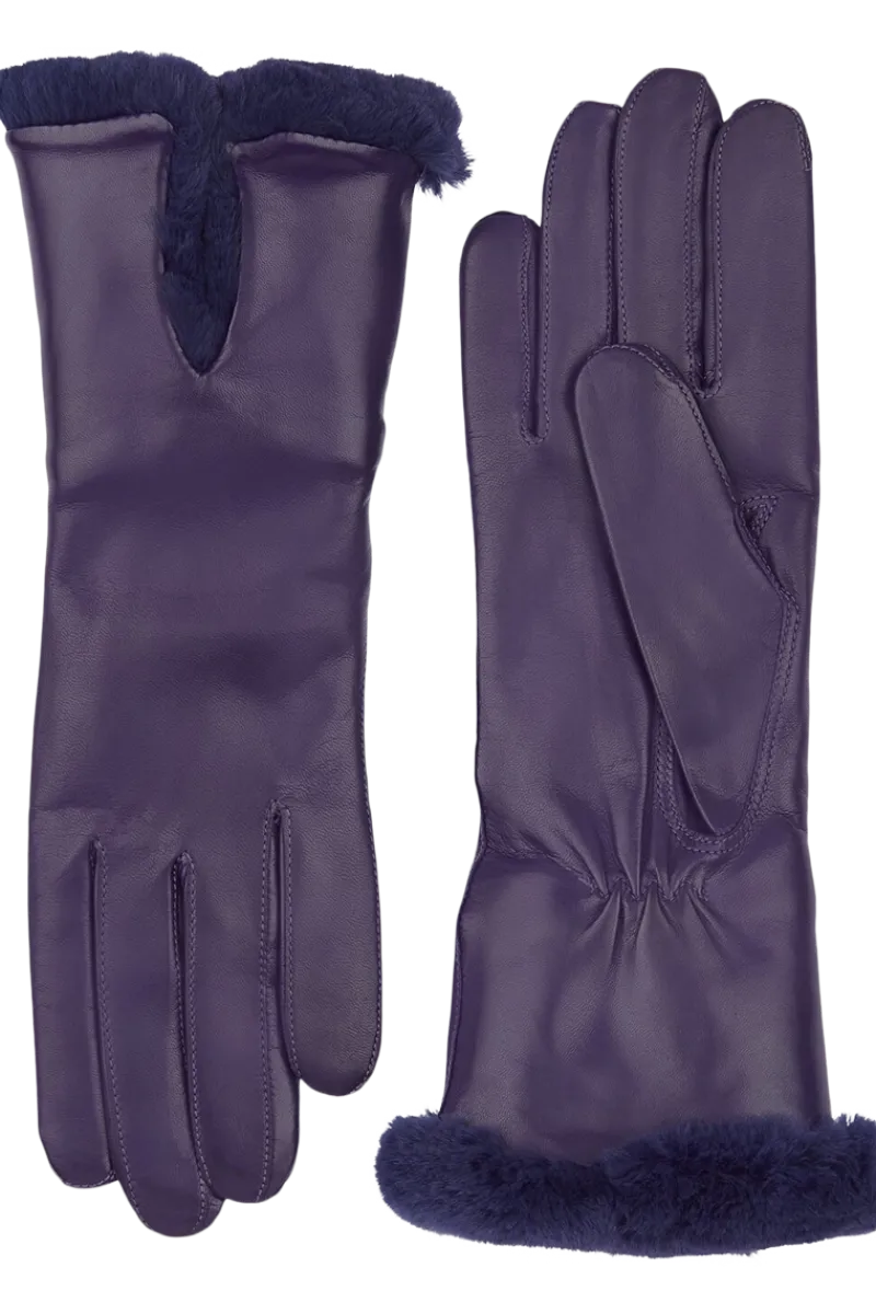Best Women's Celine Orylag Leather Gloves Women Gloves|Rex Rabbit