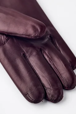 Online Women's Hairsheep Leather Pique 3 Btn Cashmere Lined Gloves Women Gloves|Lamb
