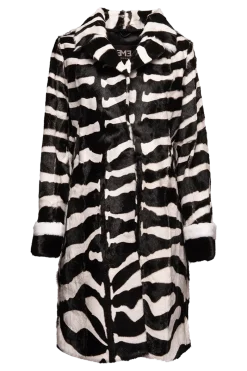 Online Horizontal Kidskin & Mink Fur Coat Women Fur Coats