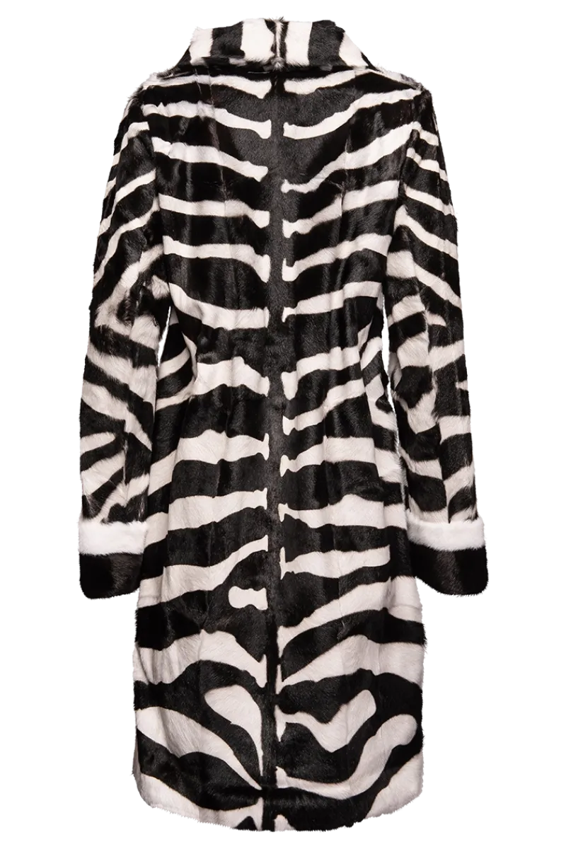 Online Horizontal Kidskin & Mink Fur Coat Women Fur Coats